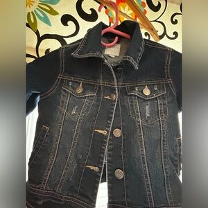 Children’s Place Dark Blue Girls Denim Jacket